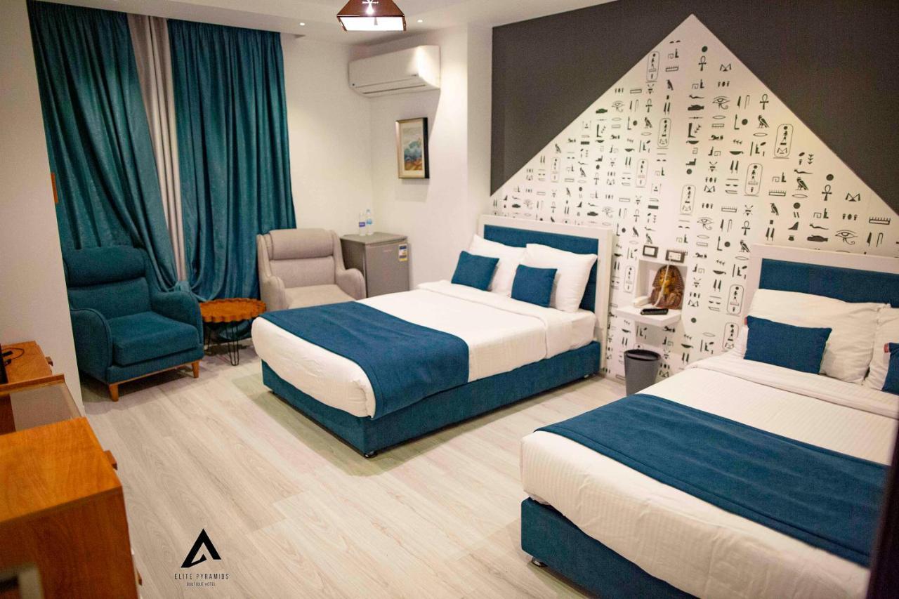 Elite Pyramids Boutique Hotel Kafret el-Gabal Eksteriør billede